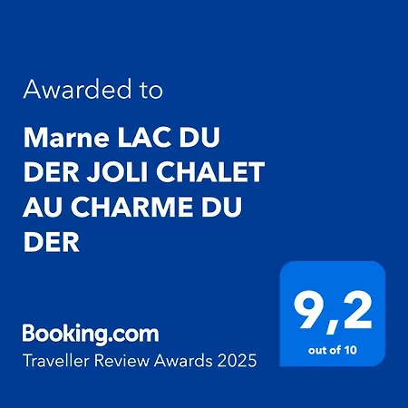Marne Du Der Joli Au Charme Du Der Chalet *